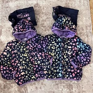 Epic Threads Girls Toddler packable winter jacket
